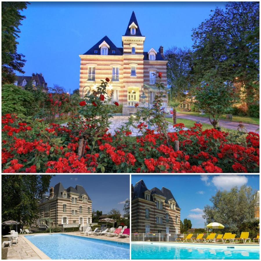 Cosy Appartement Dans Une Villa Avec Piscine, Proche Du Centre Et De La Mer Cabourg Zewnętrze zdjęcie